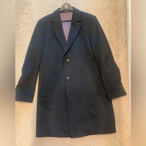 Hugo Boss overcoat. 85/15 will cashmere. Nearly flawless.